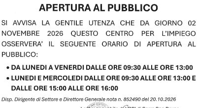 AVVISO CPI_Nuovo_Orario_Apertura_Pubblico_page-0001